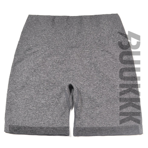 Women's Hi-Waist Skinny Active Running Yoga Shorts