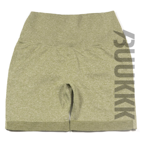 Women's Hi-Waist Skinny Active Running Yoga Shorts