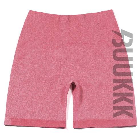 Women's Hi-Waist Skinny Active Running Yoga Shorts