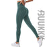 Women's Hi-Waist Stretch Running Yoga Rows Clasp Pants