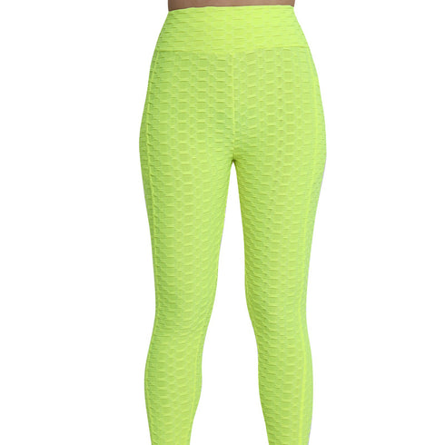 Women's Hi-Waist Stretchy Skinny Yoga Pants with Pocket