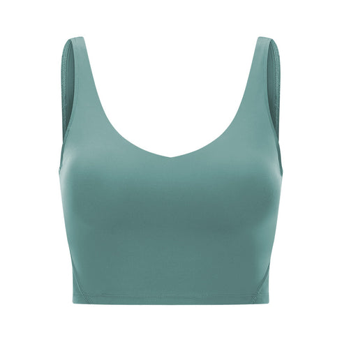 Women's High Impact Support Crop Sport Tank