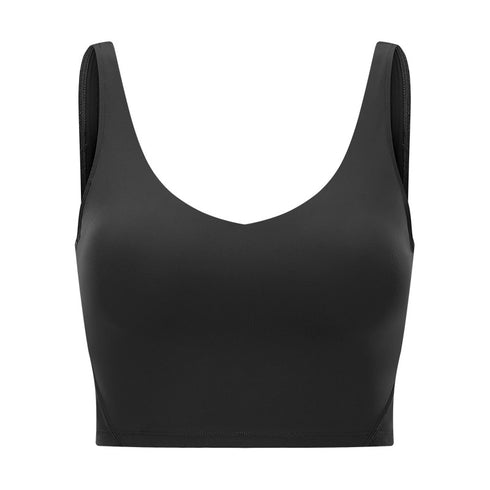 Women's High Impact Support Crop Sport Tank