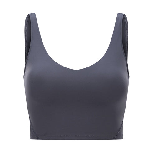 Women's High Impact Support Crop Sport Tank