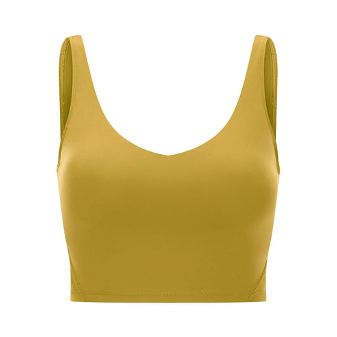 Women's High Impact Support Crop Sport Tank