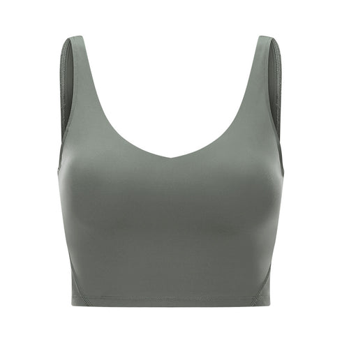 Women's High Impact Support Crop Sport Tank