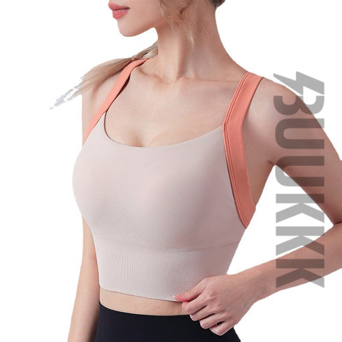 Women's High Impact Support Fitness Bra Pullover Sports Tank