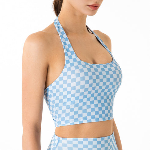 Women's High Impact Support Sexy Backless Yoga Bra Activewear