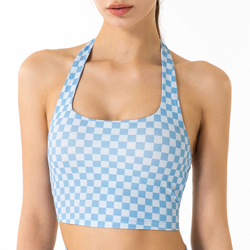 Women's High Impact Support Sexy Backless Yoga Bra Activewear