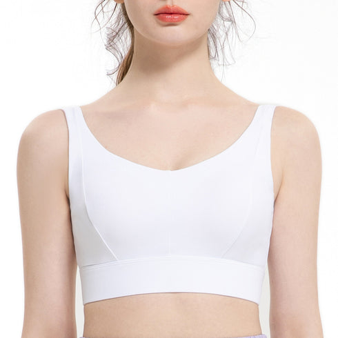 Women's High Impact Support Sports Bra Back 3 Rows Clasp