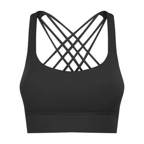 Women's High Impact Support Yoga Workout Sports Bra