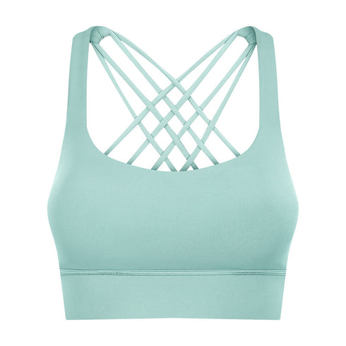 Women's High Impact Support Yoga Workout Sports Bra