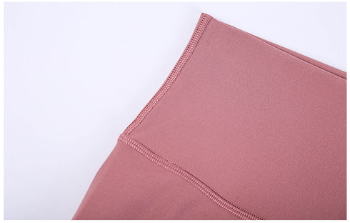 Women's High Waist Breathable Stretchy Mid Thigh Yoga Shorts