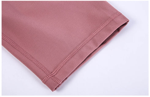 Women's High Waist Breathable Stretchy Mid Thigh Yoga Shorts