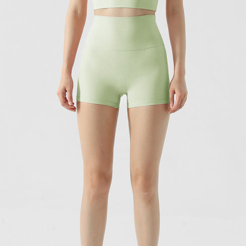 Women's High Waist Lift the Hips Skinny Training Shorts