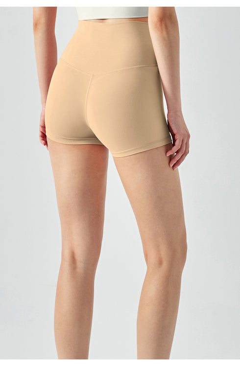 Women's High Waist Lift the Hips Skinny Training Shorts
