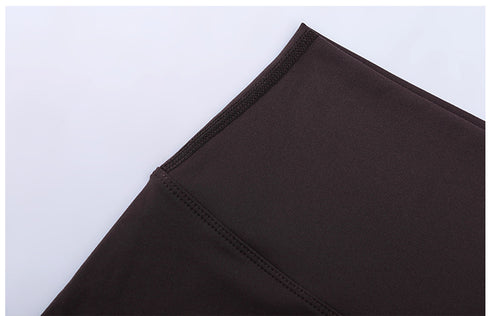 Women's High Waist Lift the Hips Stretchy Skinny Sport Shorts