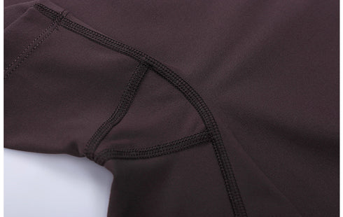 Women's High Waist Lift the Hips Stretchy Skinny Sport Shorts