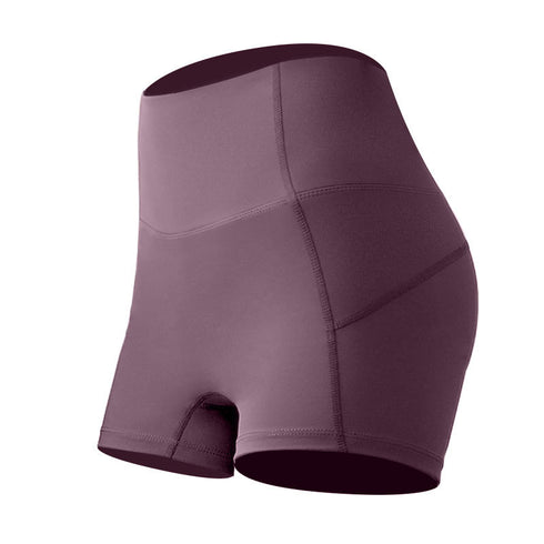 Women's High Waist Running Activewear Yoga Shorts