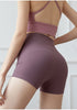 Women's High Waist Running Activewear Yoga Shorts