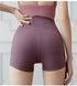 Women's High Waist Running Activewear Yoga Shorts