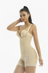 Women's High Waist Plus Size Shapewear Open Bust Detachable Straps