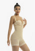 Women's High Waist Plus Size Shapewear Open Bust Detachable Straps