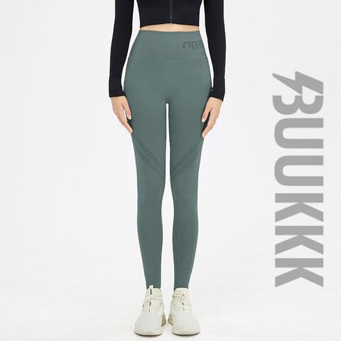 Women's High Waist Skinny Naked Feeling Running Fitness Pants