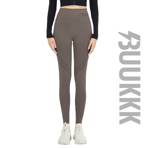 Women's High Waist Skinny Naked Feeling Running Fitness Pants