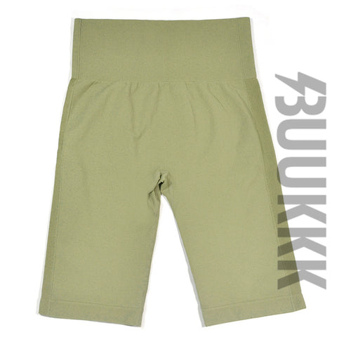 Women's High Waist Skinny Sports Workout Yoga Shorts