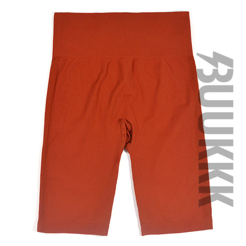 Women's High Waist Skinny Sports Workout Yoga Shorts