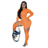 Women's High Waist Slim Pit Strip Treaded Jumpsuits