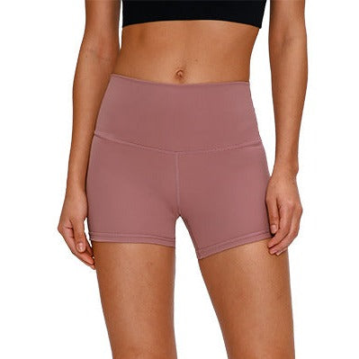 Women's High Waist Stretchy Skinny Slim Yoga Shorts