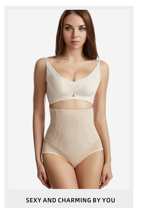 Women's High Waist Tummy Tightening Slimming Butt Lifters Shapewear
