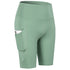 Women's High Waist Yoga Activewear Shorts with Pocket