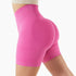 Women's High Waist Yoga Athletic Fitness Shorts Leggings