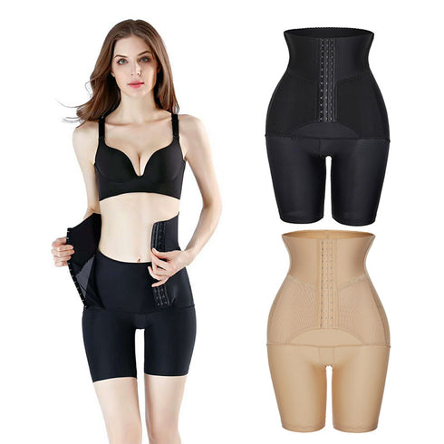 Women's High Waisted Body Shaper Shorts Thigh Slimming Technology