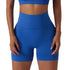 Women's High Waisted Exercise Running Skinny Yoga Shorts
