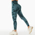 Women's High Waisted Fitness Skinny Yoga Tie-dyed Pants
