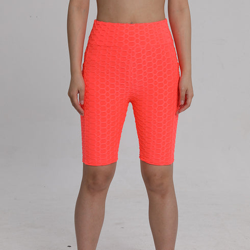 Women's High Waisted Fitness Yoga Shorts with Pocket