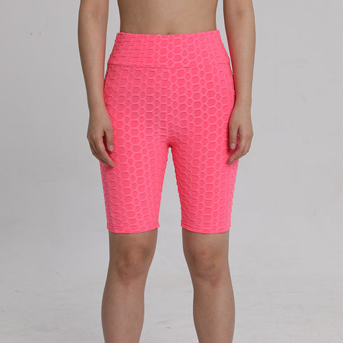 Women's High Waisted Fitness Yoga Shorts with Pocket