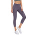 Women's High Waisted Skinny Activewear Capri Pants