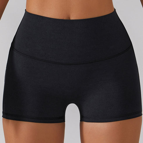 Women's High Waisted Yoga Athletic Fitness Shorts