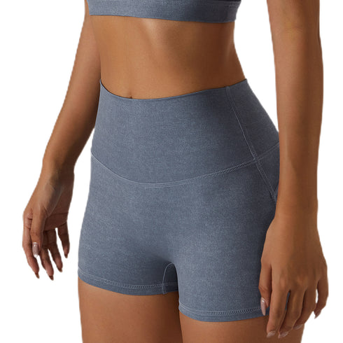 Women's High Waisted Yoga Athletic Fitness Shorts