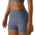 Women's High Waisted Yoga Athletic Fitness Shorts