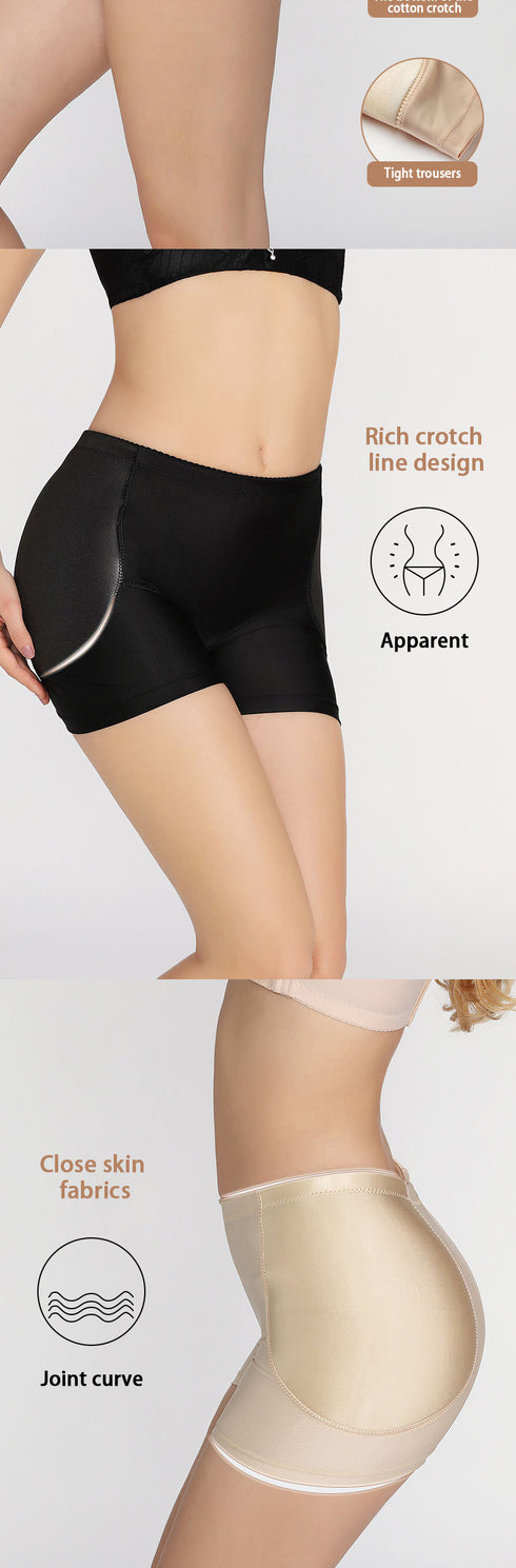 Women's Hip Pads Fake Butt Panties Running Underwear