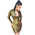 Women's Hip Wrap Sexy Sequined Bodycon Dresses