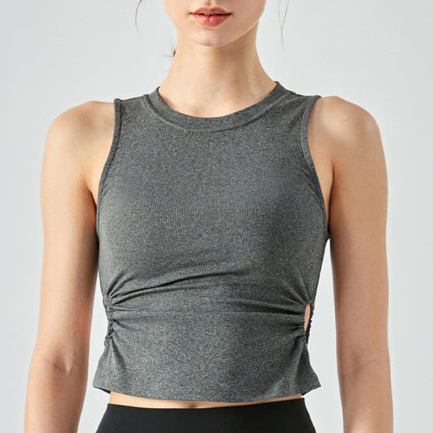 Women's Hollow Out Tank Running Fitness Crop Tank
