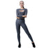 Women's Hollow Out Top Yoga Skinny Activewear Sets