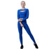Women's Hollow Out Top Yoga Skinny Activewear Sets